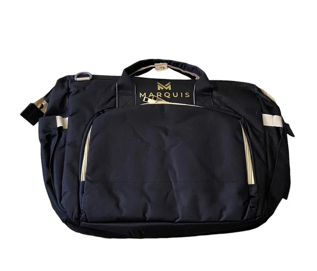 Marquis Baby Diaper Bag All in 1 Travel Backpack w Foldable Bassinet USB Charger