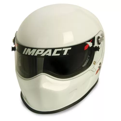 Impact Racing 13320409 Driving Helmet Champ ET Snell20 Medium White NEW