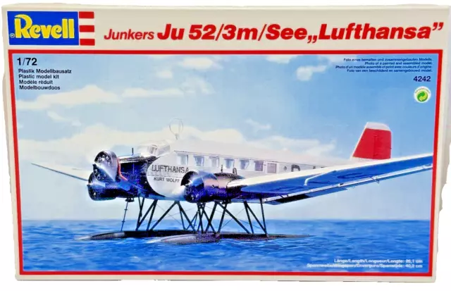 Revell 4242 Junkers Ju 52 3M See Lufthansa - 1:72 - NEU & OVP✅