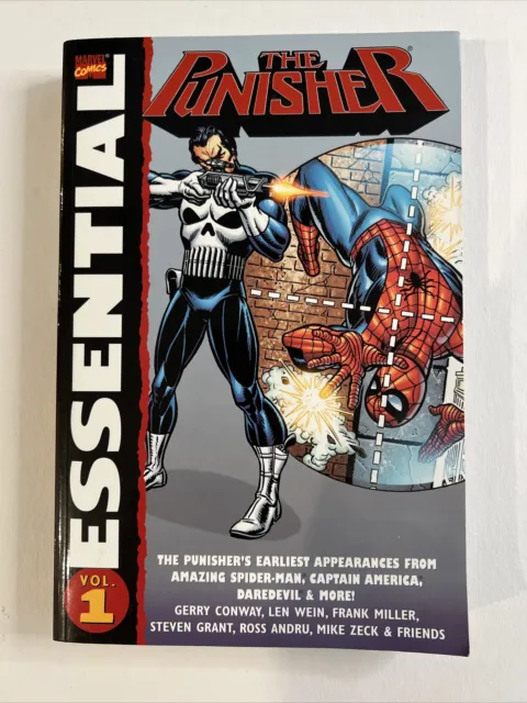 The Essential Punisher Vol. 1 Marvel TPB Trade Paperback Graphic Novel