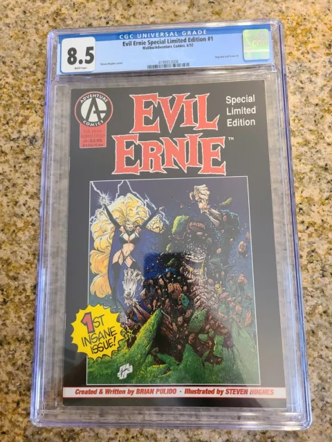 COMIC BOOK EVIL ERNIE SPECIAL LIMITED EDITION #1 cgc 8.5