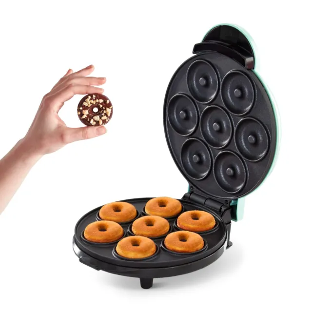 Mini Donut Maker Machine for Kid-Friendly Breakfast, Snacks, Desserts