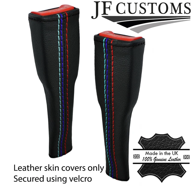 Couverture Volant pour BMW E90 E91 E92 E93 E87 E81 E82 E88 X1 E84 Housse De Volant De Voiture en Cuir Artificiel Noir Cousu Main Couvre