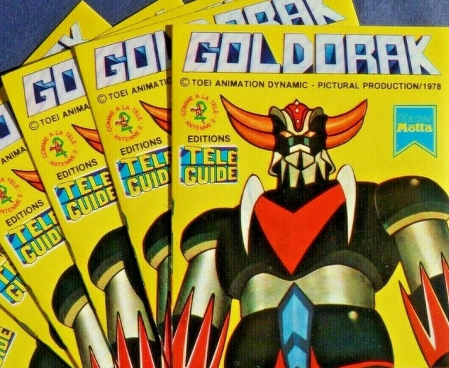 Jeu Des 7 Familles Goldorak Vintage – Télé Guide 1978, Toei Animation