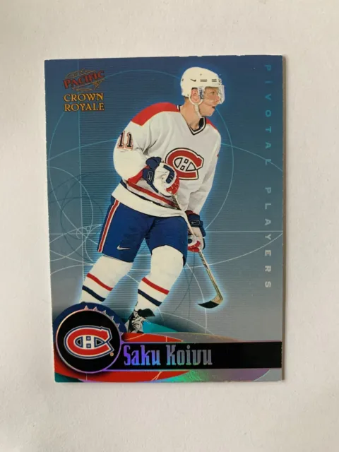 1998-99 Crown Royale Pivotal Players #13 Saku Koivu - Montreal Canadiens