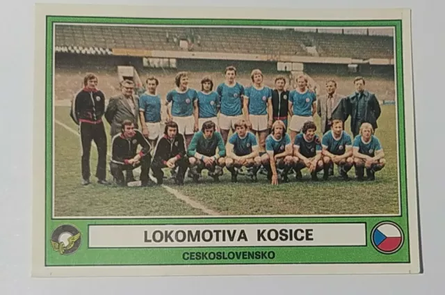 Panini EURO FOOTBALL 78 - LOKOMOTIVA KOVICE - #42 -  Original - Collection