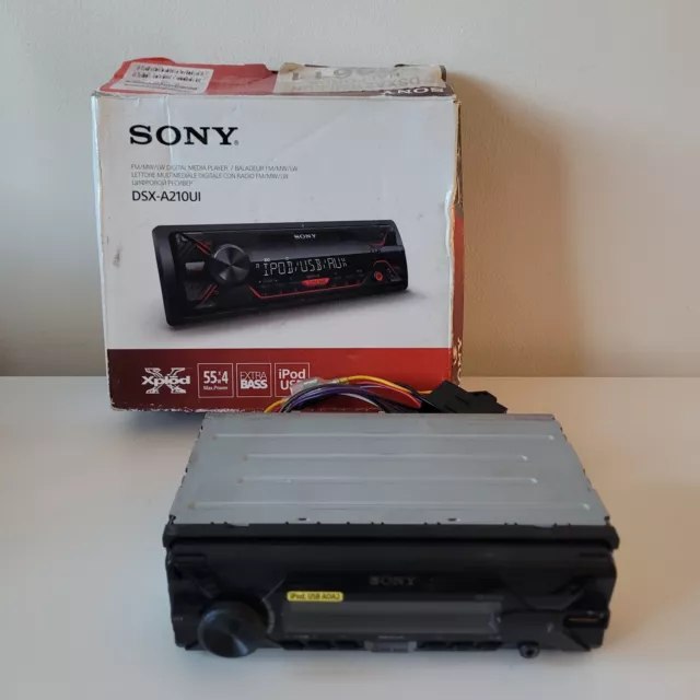  Sony DSX-A410BT Single Din Bluetooth Front USB AUX Car
