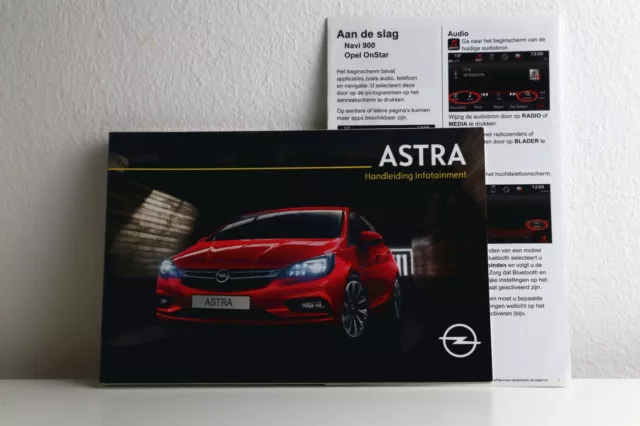 Opel Astra K Anleitung/Handleiding Infotainment 01/2018 (188 S., Niederländisch)