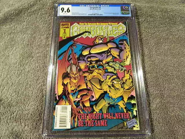 1995 MARVEL Comics GARGOYLES #1 - 1st ap. of GARGOYLES in Comics - CGC 9.6