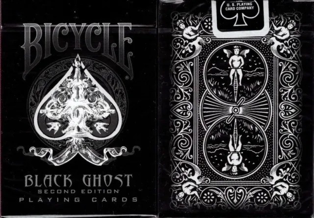 Bicycle Black Ghost 2nd Edition Playing Cards - Brand New Sealed Deck