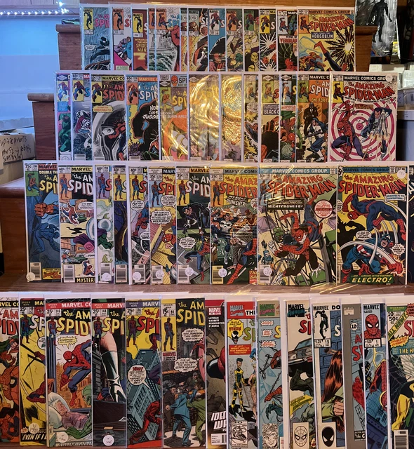 50 Amazing Spider-Man 91-254 Most Fine Or Better Box 1 Low 1st Bid Several Keys