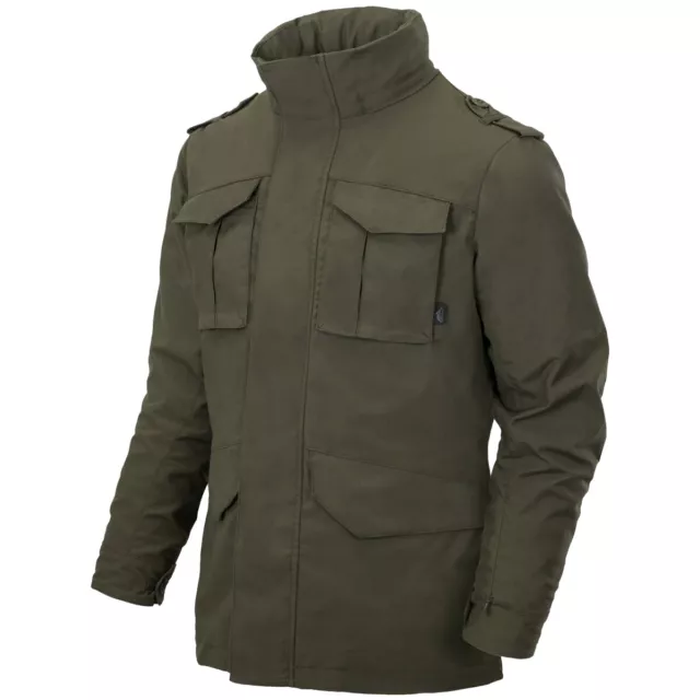 Helikon-Tex Covert M-65 Veste Hommes Tactique Outdoor Patrouille Taiga Green