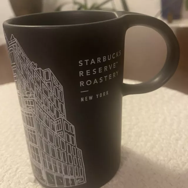 Starbucks Reserve Roastery New York Ceramic Mug 10 Oz, Black