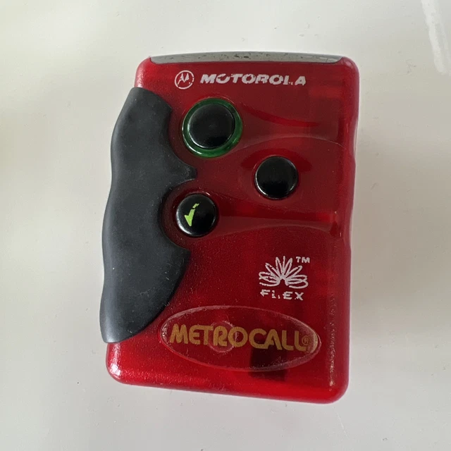 Motorola Lifestyle Plus Retro Pager 724M2 - Working, Good Condition