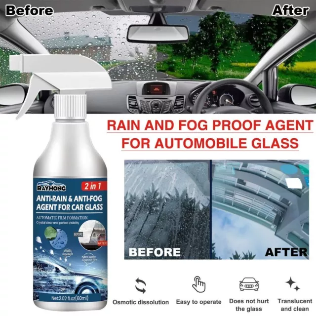 Anti-rain Anti-fog Coating Agent for Car Glass Windshield Rain Repellent Spray