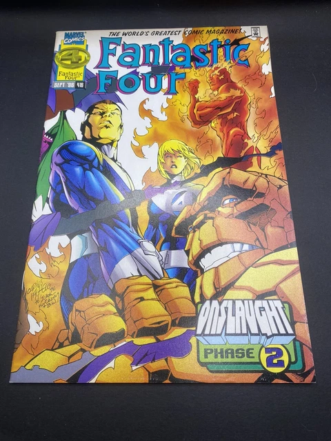 Fantastic Four #416 Onslaught Final Issue Vol. 1 Marvel Comics 1996