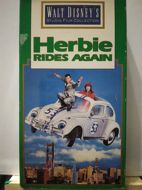 HERBIE RIDES AGAIN (VHS 1970) Walt Disney's Studio Film Collection £5. ...