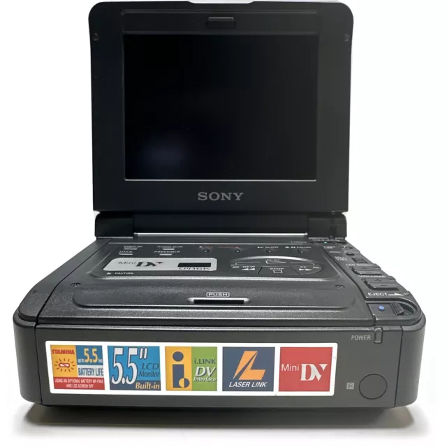 SONY GV-D900 NTSC Mini DV Digital Video Cassette Walkman Recorder TESTED