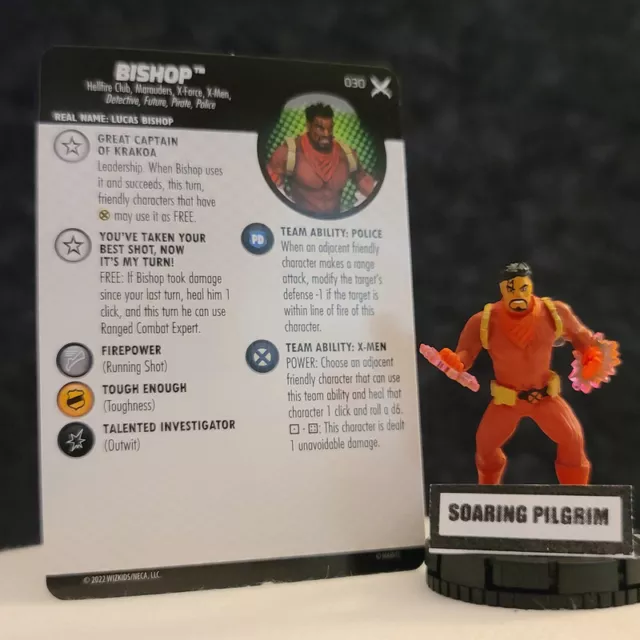 BISHOP  - 030 UNCOMMON - X of Swords Marvel Heroclix #30