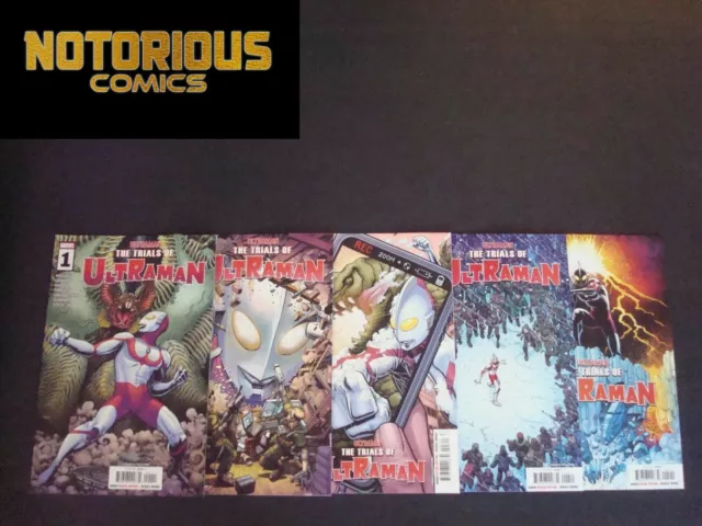 Trials of Ultraman 1-5 Complete Comic Lot Run Set Marvel Collection
