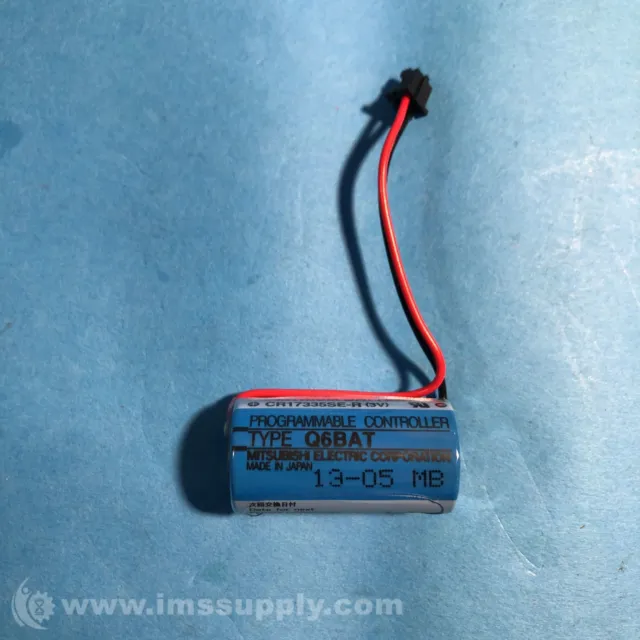 Mitsubishi Q6BAT Memory Backup Battery FNIP