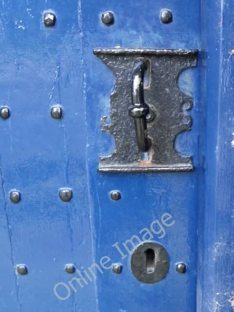 Photo 6x4 Detail, St Mary's Church Masham The handle to the west door.  F c2011