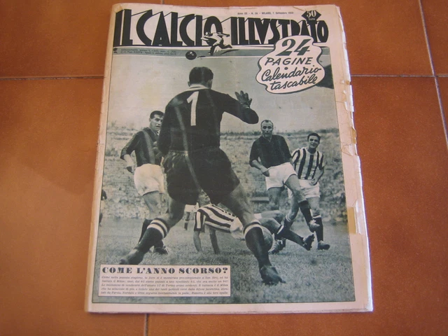 Revue Sportive Vintage - Lo Sport Illustrato - Milan - 12 Janvier 1950 - N°2