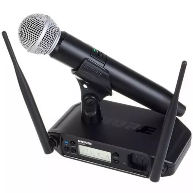 SHURE GLXD24+/SM58 microfono digitale wireless palmare professionale NUOVO