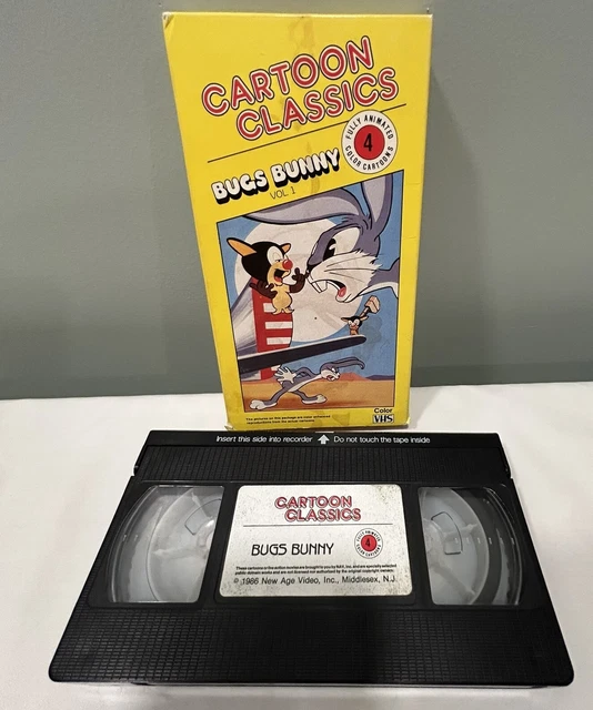 BUGS BUNNY CARTOON Classics VHS Tape Volume 1 £4.41 - PicClick UK