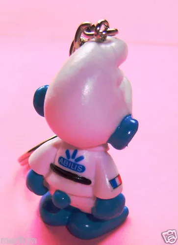 Abilis Schtroumpf Smurf promotion judo français puffo  puffi schtroumpfette RARE