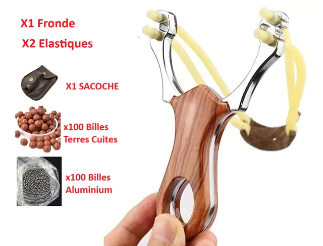 Fronde - Lance Pierre Visée Laser Pro Longue Portée Chasse Slingshot LIVRAISON GRATUITE - Lance-pierres (14738104
