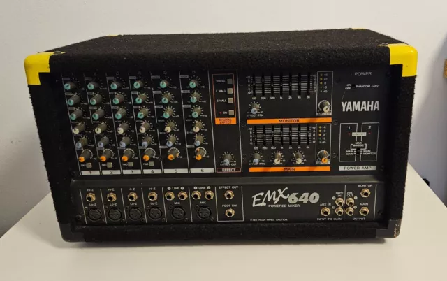 Yamaha Powermixer Emx 640, 2x200Watt, 1x400W