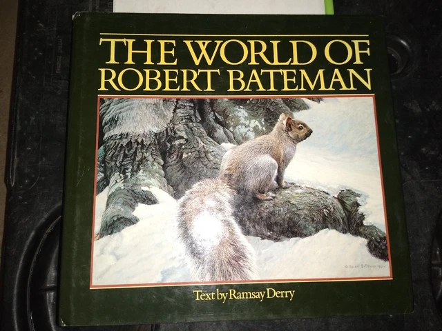 Signed 1st Ed 1985 The World Of Robert Bateman Viking/Madison Press HC DJ