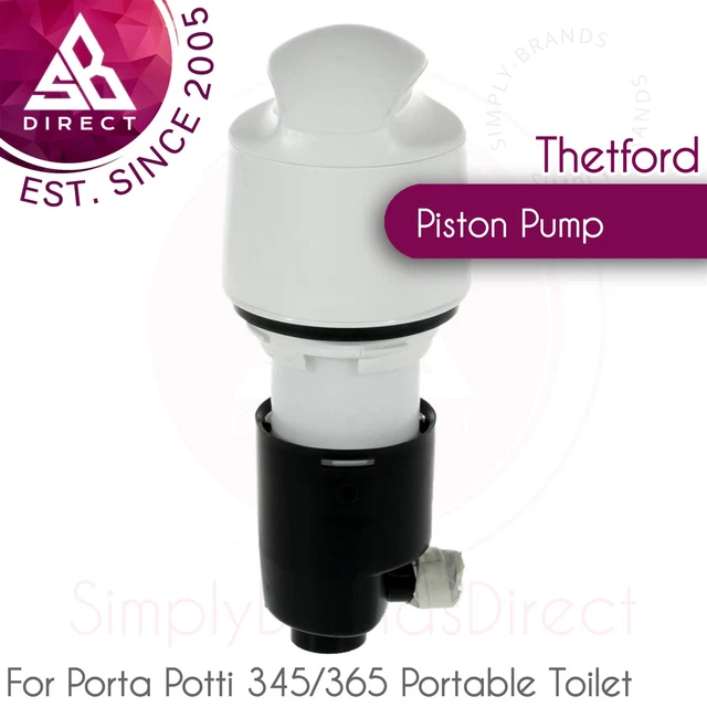 Thetford Bouchon De Rechange Porta Potti SPP Dump - Compatible Modèles 135/155, 145/165, 235, 255 Etc.