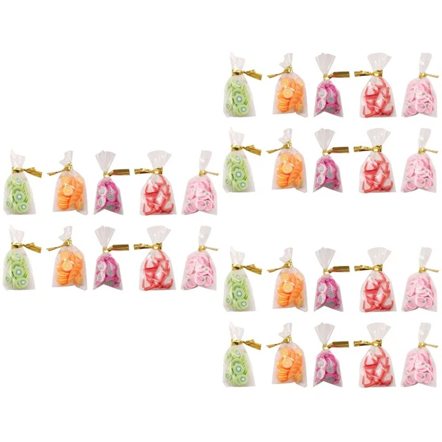 30 PCs Miniatura - Dulces - Snacks - Bolsos Decorar Mini Realista