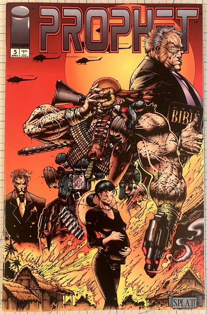 Prophet #5 NM Steven Platt Cover 1994 Image Comics Rob Liefeld
