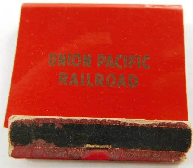 UNION PACIFIC RAILROAD Full Unstruck Vintage Matchbook Ad $5.97 - PicClick