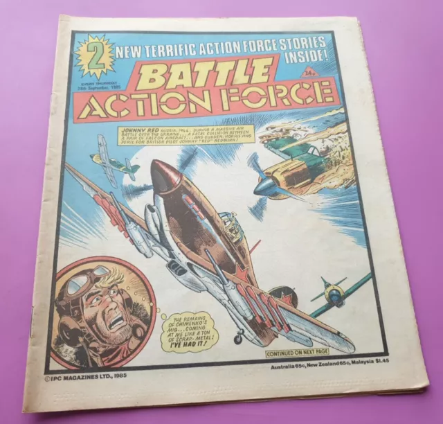 BATTLE ACTION FORCE - 28th SEPTEMBER 1985 - IPC Magazines