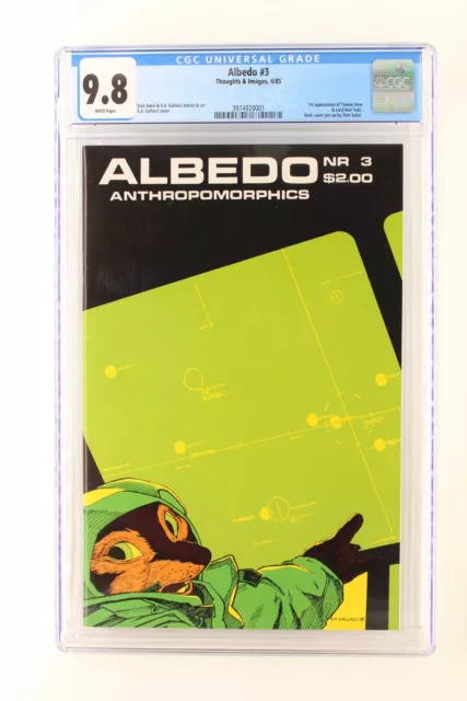 Albedo #3 - Thoughts & images 1985 CGC 9.8 2nd App of Usagi Yojimb 1st Tomoe