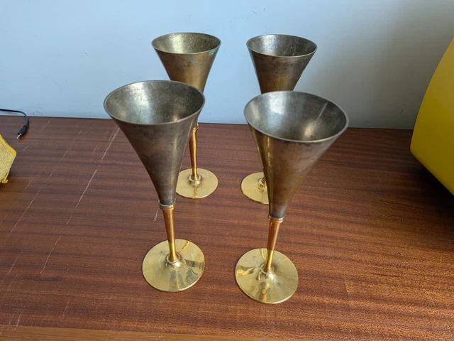 Vitafe Design 4 FLÛTES À champagne Gunilla Lindahl – Scandia Present – Design suédois ...