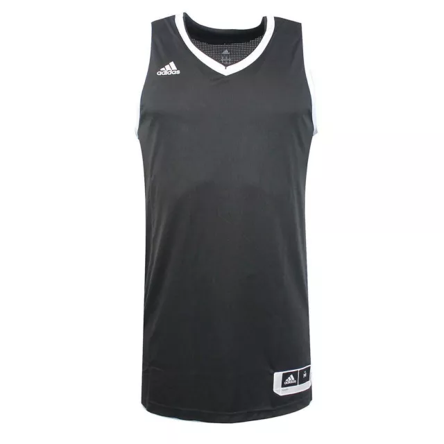 Adidas Essential Kit 3.0 Sleeveless Black White Mens Jersey Vest AI4667