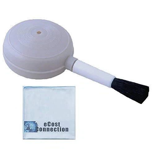 Air Dust Blower and Soft Brush for Digital Camera Lenses, LCD Screens