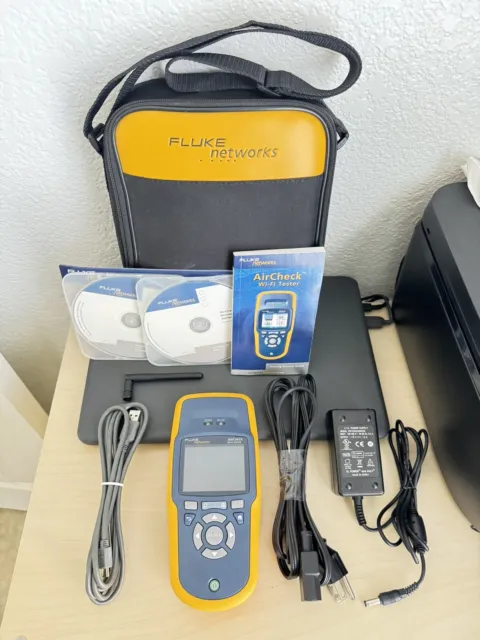 Fluke Networks AirCheck Wi-Fi Handheld Wireless Network Tester (SHIPS NEXT DAY)