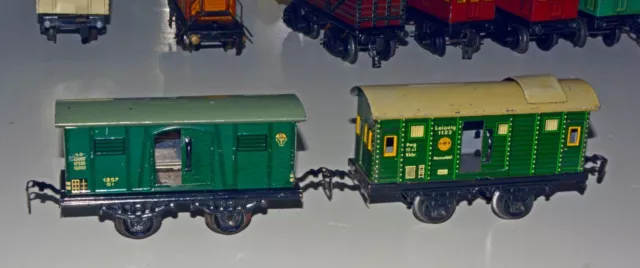 2 Kraus Fandor Güterzug Waggons Spur 0