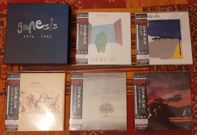 SACD DVD 10枚BOX genesis ジェネシス 1983-1998 ジェネシス Genesis