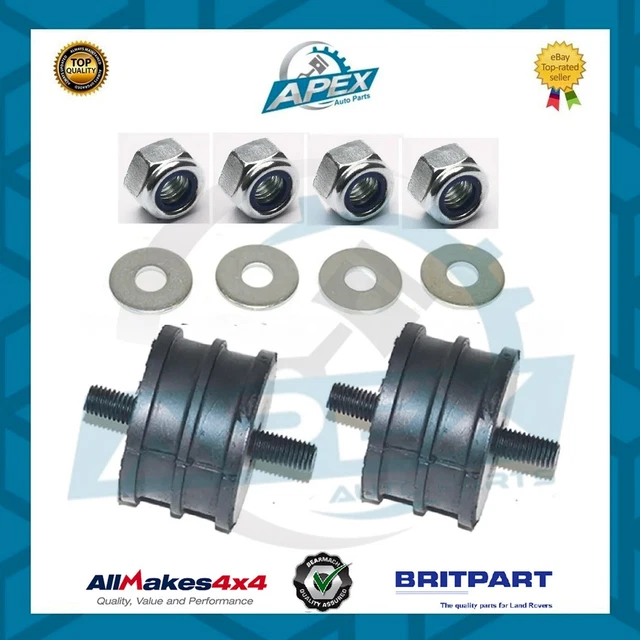 thumbnail image 2 of Land Rover Series 2/2a/3 2.25 Petrol Engine Mounts – With Washers & Nuts, BFM051 NRC2054 2 of 6