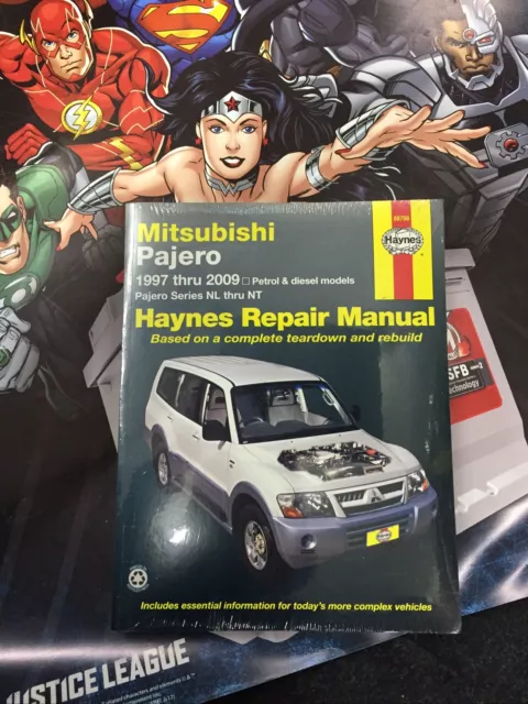 Haynes Workshop Manual Mitsubishi Pajero NL to NT 1997-2014 Service & Repair