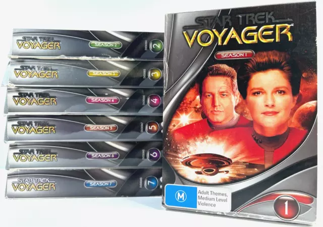 Star Trek Voyager Complete Series Seasons 1 2 3 4 5 6 7 DVD ~ TV Mulgrew ~ R4