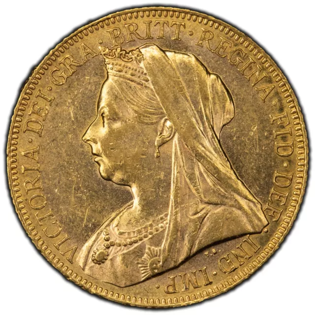 1900 Great Britain Sovereign Gold Coin