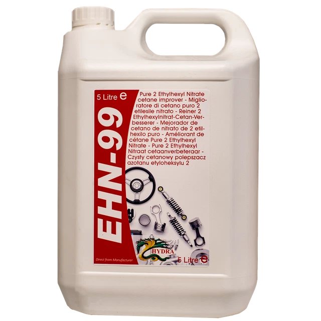 HYDRA EHN99 5L Litre (2Ethylhexyl Nitrate) 99 Pure 2EHN Cetane Fuel
